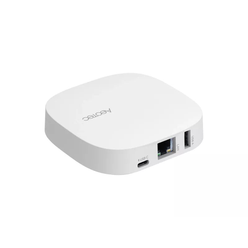 AEOTEC Smart Home Hub 2 – töötab SmartThings Hubina, EL, Z-Wave, Zigbee 3.0, WiFi | GP-AEOHUBV4EU | Valge