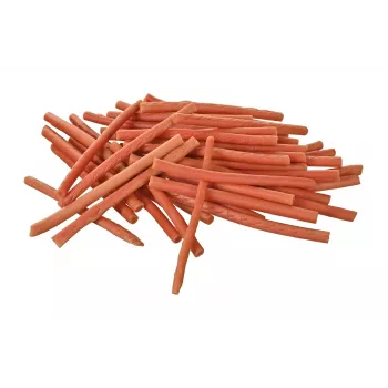 Koerte maiuspalad PETITTO Soft rabbit fingers — küülikumaitselised pehmed närimispulgad koertele, 500 g, treeningmaius, täiskasvanud, sojavaba, gluteenivaba