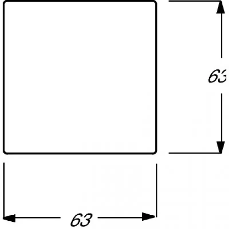 Elektri lüliti tarvik Busch-Jaeger 1751-0-2926, must, modulaarsete lülitisüsteemide tarvik