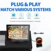 Juhtmega lauaarvuti vöötkoodiskanner QOLTEC 50857 — 1D/2D, USB, ABS-korpus, must, 1,75 m kaabel