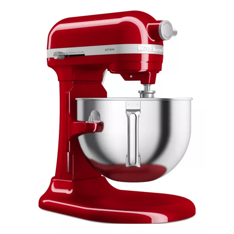 KitchenAid 5KSM60SPXEER lauamikser 375 W Hall, Punane, Roostevaba teras