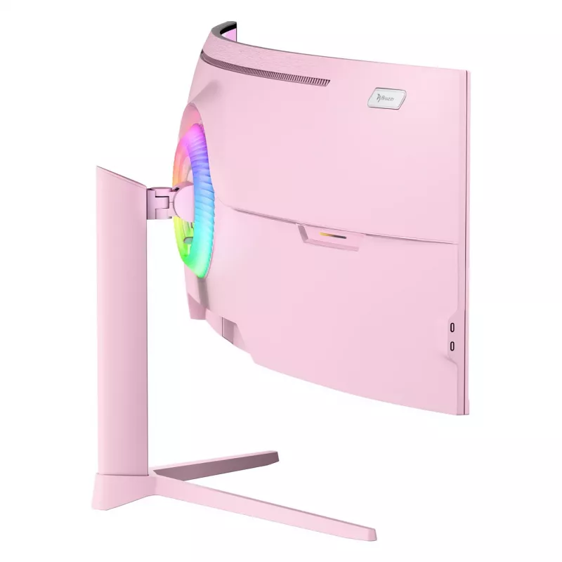 Kumer monitor Arozzi Nova 49” (124,5 cm) Dual QHD 5120×1440 LED VA 32:9 4 ms Roosa