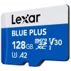 MicroSDXC mälukaart Lexar BLUE PLUS 128 GB UHS‑I U3 V30 170 MB/s