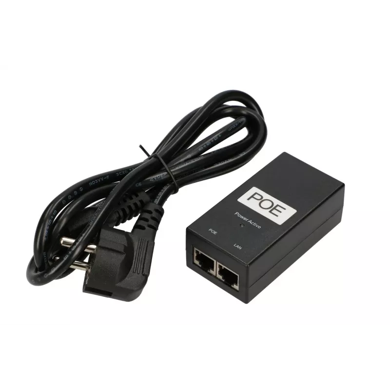 Extralink POE toiteplokk POE-24-24W, 24V, 1A, 24W, kaabel kaasas