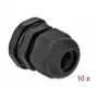 Kaablitihend DeLOCK 60198 Must Plastik 10 tk