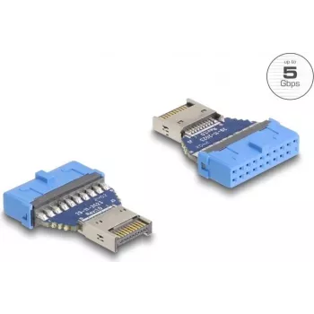 DeLOCK USB-adapter, pin-pesa emane sisemisele USB Type-E isasele, 5 Gbps