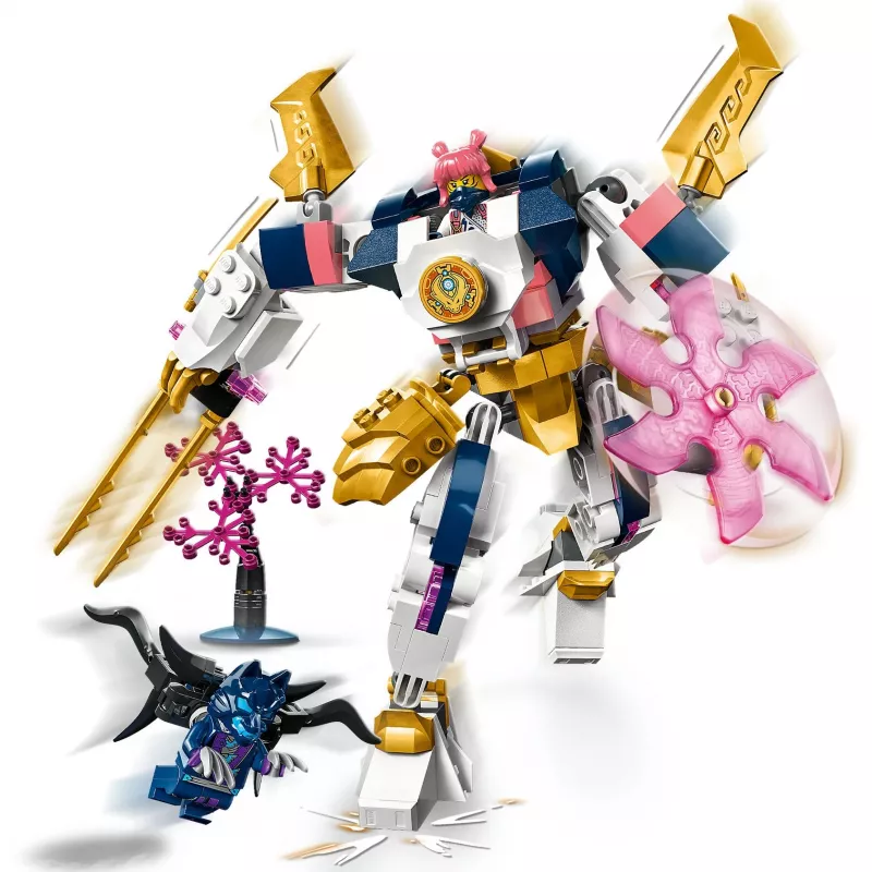 LEGO NINJAGO 71807 Sora elementaalse tehnomeha tõusev ehituskomplekt