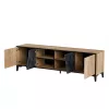 Cama 4D RTV-kapp OVO 180x38xH53 tamm/betoon