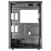 Arvuti korpus TACENS Mars Gaming MC-XO Midi Tower Must — ATX/Micro-ATX/Mini-ITX, toiteplokk all, 1×120 mm tagumine ventilaator, toetab kuni 328 mm GPU-d