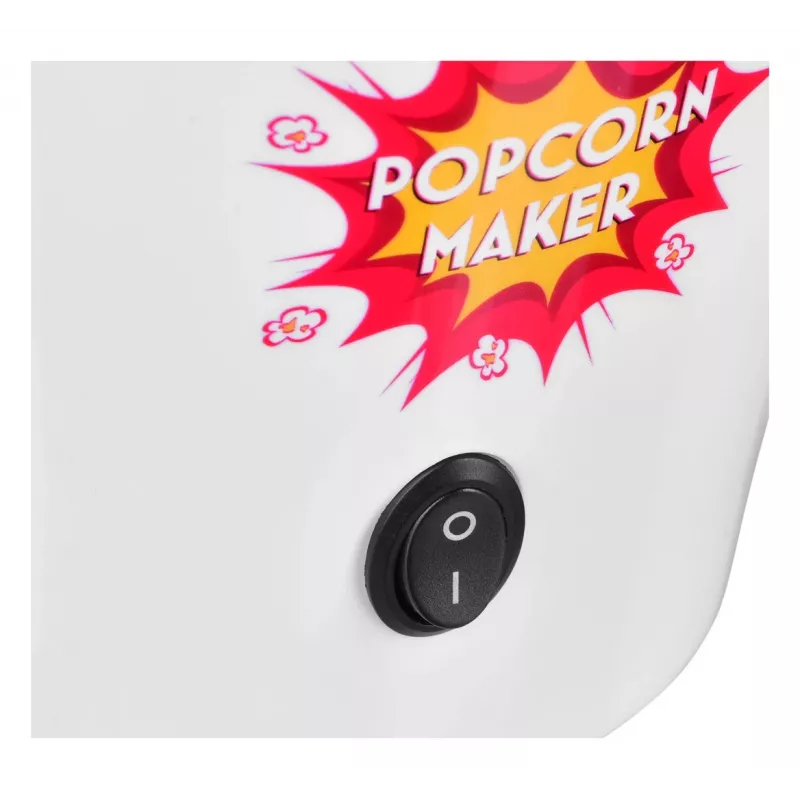 Russell Hobbs Fiesta popkornimasin must, punane, valge 1200 W
