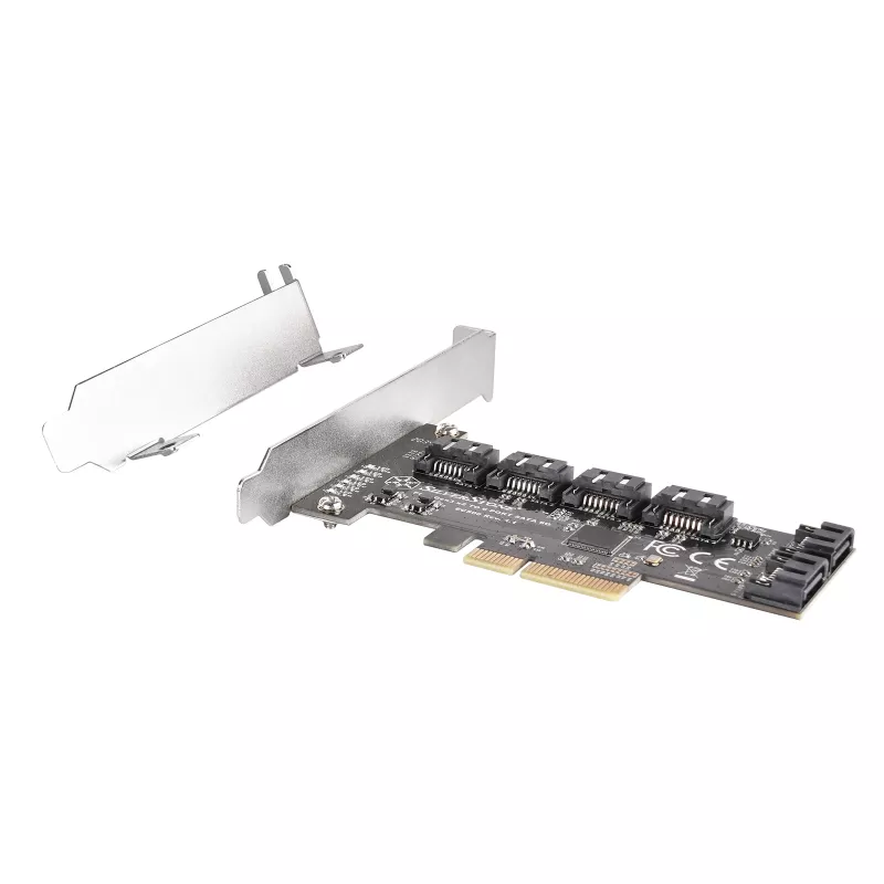 SILVERSTONE Serial ATA kontroller SST-ECS06 — PCIe kaart 6 SATA pordiga