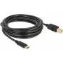 USB-kaabel DeLOCK 83667 USB 2.0 4 m USB C USB B Must