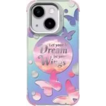 Telefoniümbris LAUT Pop Dreamy Apple iPhone 15/14/13 jaoks 6,1-tollise ekraaniga, TPU + PET, mitmevärviline