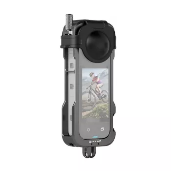 Puluz metallist kaitsepuur Insta360 X4 PU981B jaoks koos objektiivikattega