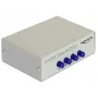 DeLock Switch VGA 4 port manual bidirectional - ekraani lüliti - 4 x VGA - lauaarvuti (87635)