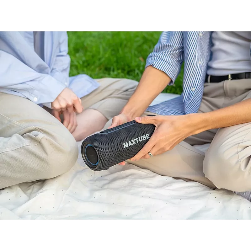 Kõlarid TRACER MaxTube 20W TWS Bluetooth, must — kaasaskantav juhtmevaba heli, stereosound