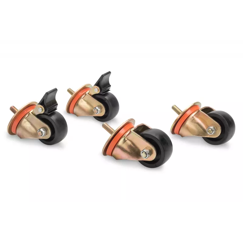 Rattad (castor wheels) Digitus DN-19 CASTOR-OR must pronks 250 kg
