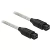 FireWire-kaabel DeLOCK B/B 2,0 m hall