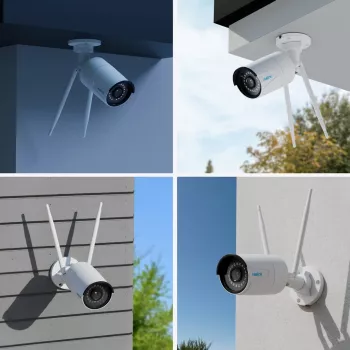 Reolink W320 - 5MP väliturvakaamera, 2,4/5 GHz Wi-Fi, inimese/sõiduki/looma tuvastus, 30 m öönägemine
