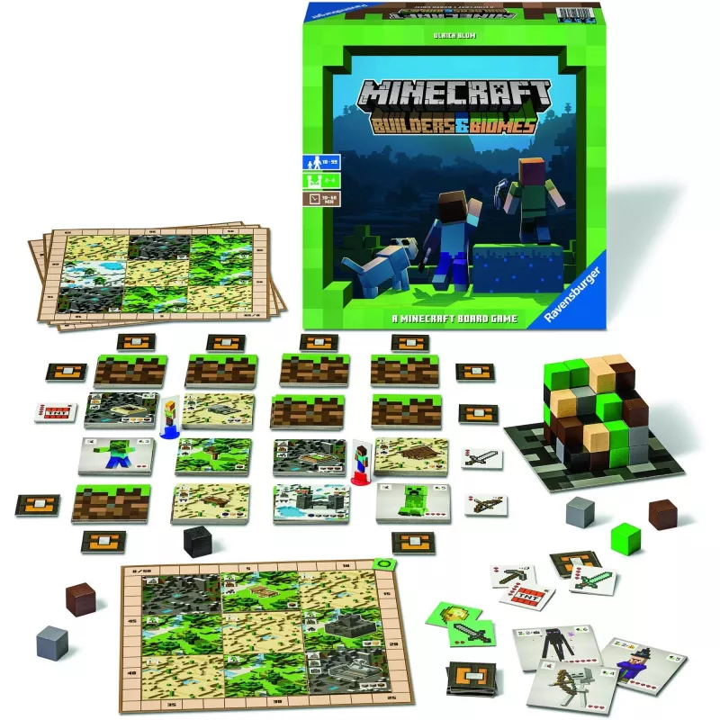 Minecraft Builder & Biomes, lauamäng