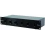 Omnitronic audiotsooni nivoo kontroller ELA 6M-Zonen LS-Regler 5W must — 6-tsooniline, 5 W väljund