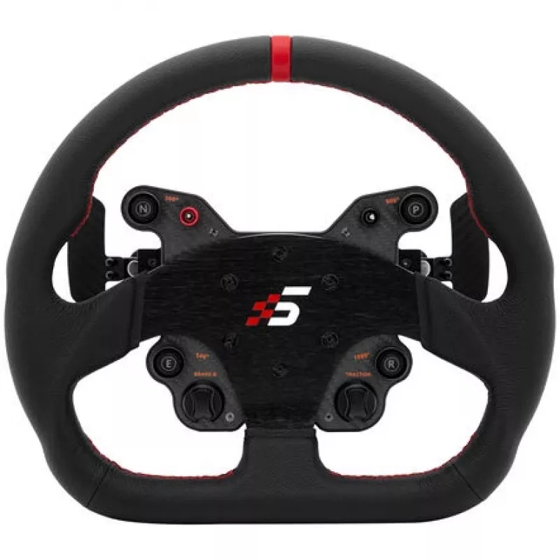 Rool Simagic GT1-SD Leather, eemaldatav rool simulaatoriraamidele, nahkkate, ühilduv poldimustriga