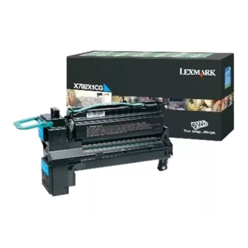 Lexmark X792X1CG - tooner, tsüaan - ühildub mudelitega X792de, X792dte, X792dtfe, X792dtme, X792dtpe, X792dtse