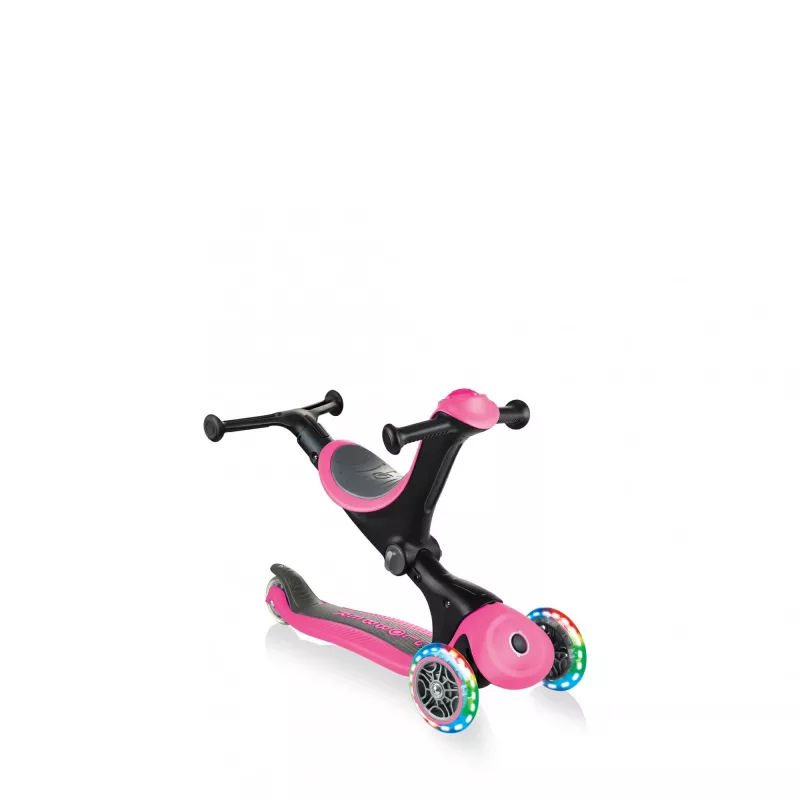 Globber | Tõukeratas | Roosa | Scooter Go Up Deluxe Lights