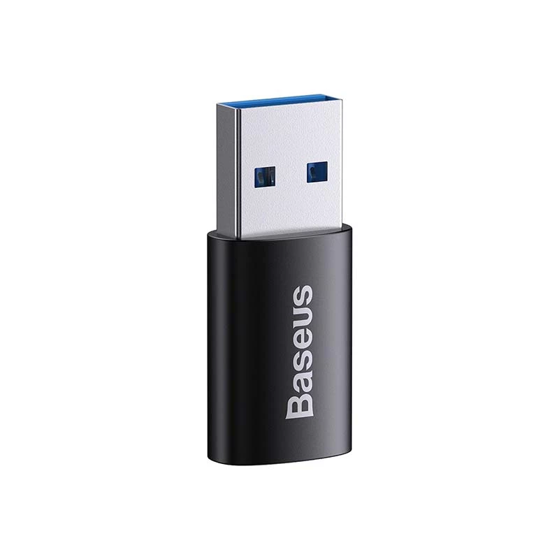 Adapter Baseus Ingenuity USB Type-A (female) to USB USB-C (male) 10 Gbit/s, must, 14×22×8 mm