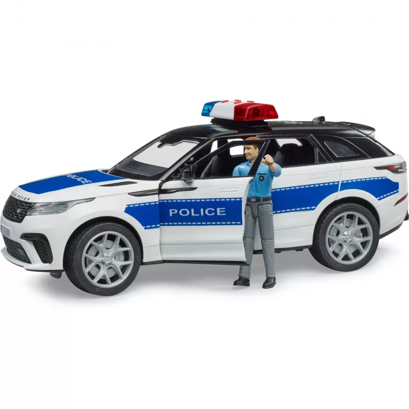 Sõiduk Range Rover Velar Police koos figuuriga