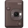 Hetke jäädvustav kaamera Fujifilm Instax mini LiPlay — 1/5 tolli 2560×1920 CMOS, prindib 86×54 mm, 2.7 tolli TFT, pronks