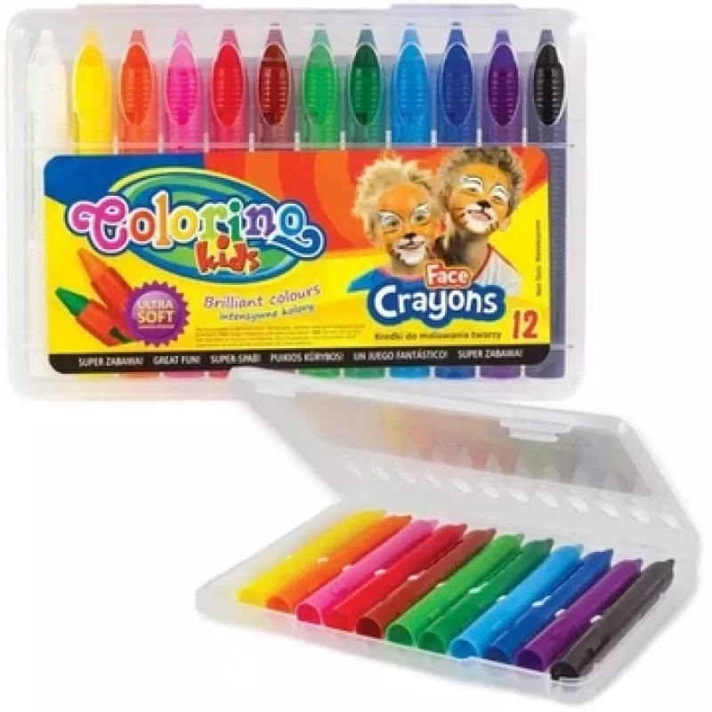 Colorino Kids näovärvipliiatsid 12 värvi