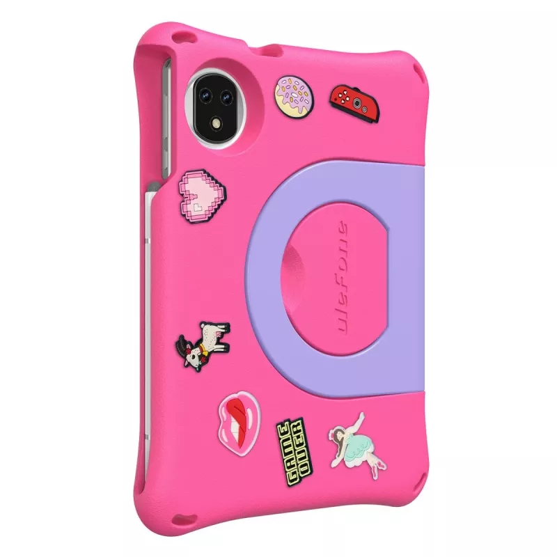 Tahvelarvuti UleFone Tab A9 Pro Kids — 4 GB muutmälu, 128 GB salvestusruumi, LTE, roosa