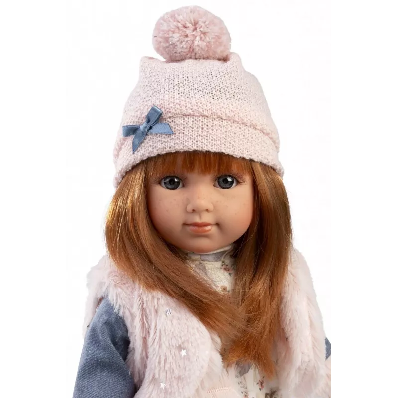 Nukk Llorens Nicole 35 cm — realistlikud näojooned, pehme keha, beebinukk