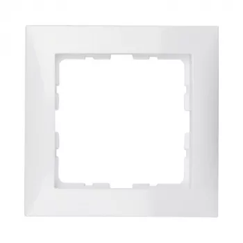 Seinaplaat / lülitikate Berker 10118989, valge, duroplast, 10 tk pakk