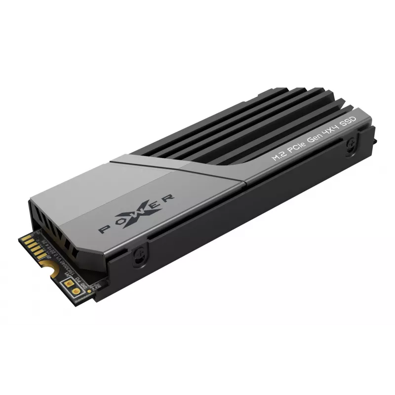 M.2 NVMe SSD Silicon Power 1 TB PCIe 4.0 (2280) — lugemine 7000 MB/s, kirjutamine 6000 MB/s, jahutusribi, 3D NAND, NVMe 2.0