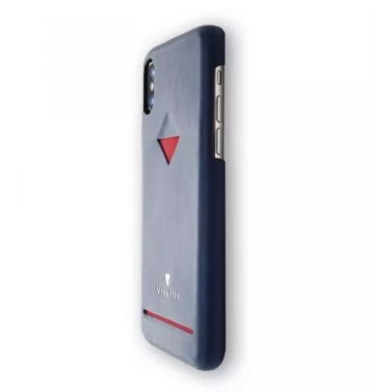 Kaardipesaga tagakest VixFox Samsung S9-le, tumesinine, kaitsev telefoni tagakaas kaarditaskuga
