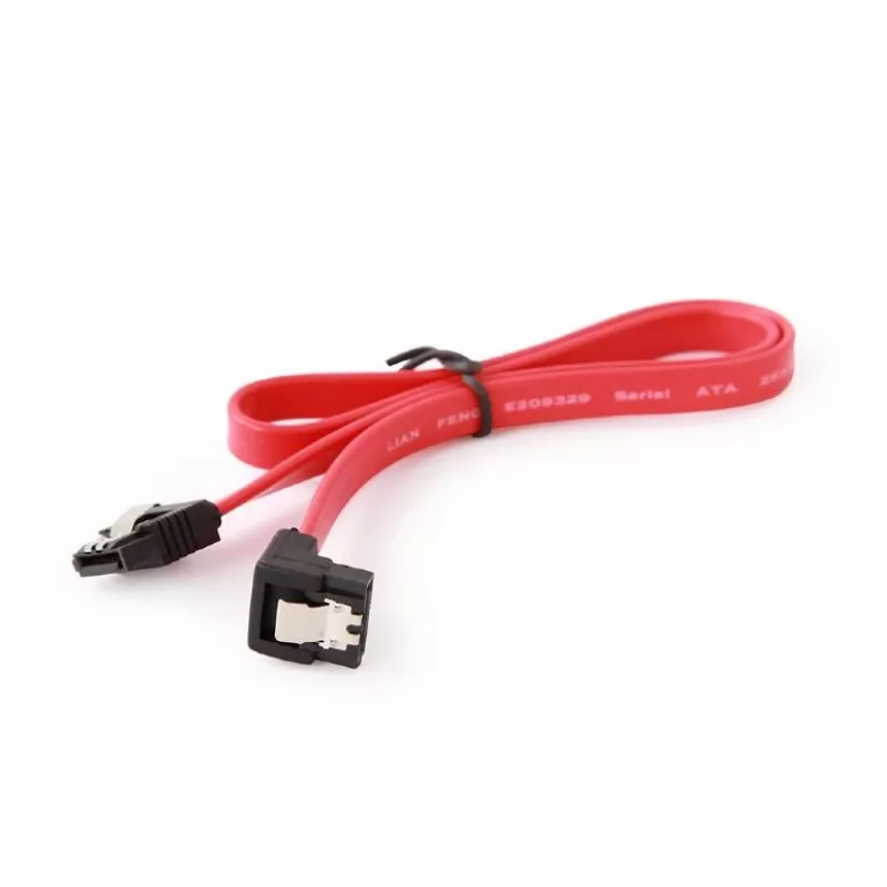 SATA III kaabel Gembird CC-SATAM-DATA90-0.1M 0,1 m Isane/Isane, punane