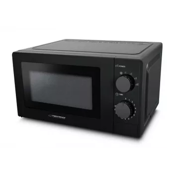 Solo mikrolaineahi ESPERANZA ESTOFADO — 20 L, 700 W, 5 võimsustaset, 24,5 cm pöördalus, must