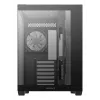PC korpus DeepCool CG530 4F Midi Tower Must — karastatud klaas, ATX/ITX/Micro ATX, 3x120mm ventilaatorid, USB-C