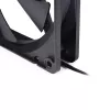 Ventilaatorimoodul Alphacool 24847 must plastik 140x140x25mm