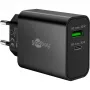 Goobay USB-C PD GaN Dual Fast Charger 30 W must (75335)