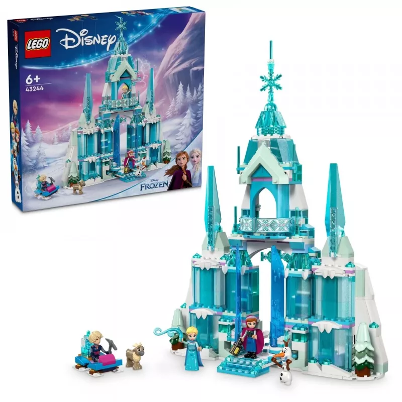 Ehitusmänguasi LEGO Disney Princess Elsa talvepalee 43244 – ehituskomplekt loovaks mänguks