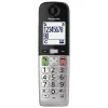 DECT-telefon Panasonic KX-TGU430 juhtmeta käed, kõlarivõime, helistaja tuvastus, 2.4-tolline ekraan, 1000-kirjega telefoniraamat, hall/must