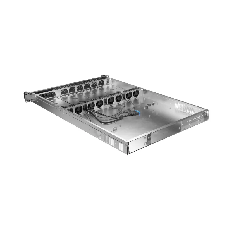Rack Chassis Lanberg SC01-6501-12B 1U Must 8 Ventilatorit HDD SSD
