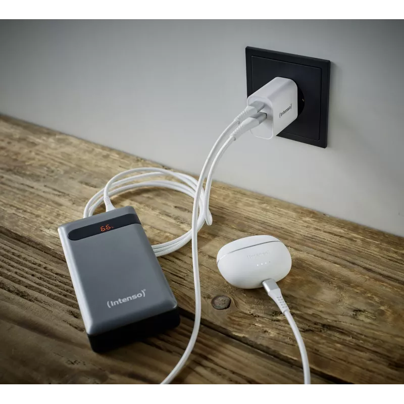 Siselaadija Intenso POWER ADAPTER USB-A/USB-C/7803012 Kiirlaadimine 20V