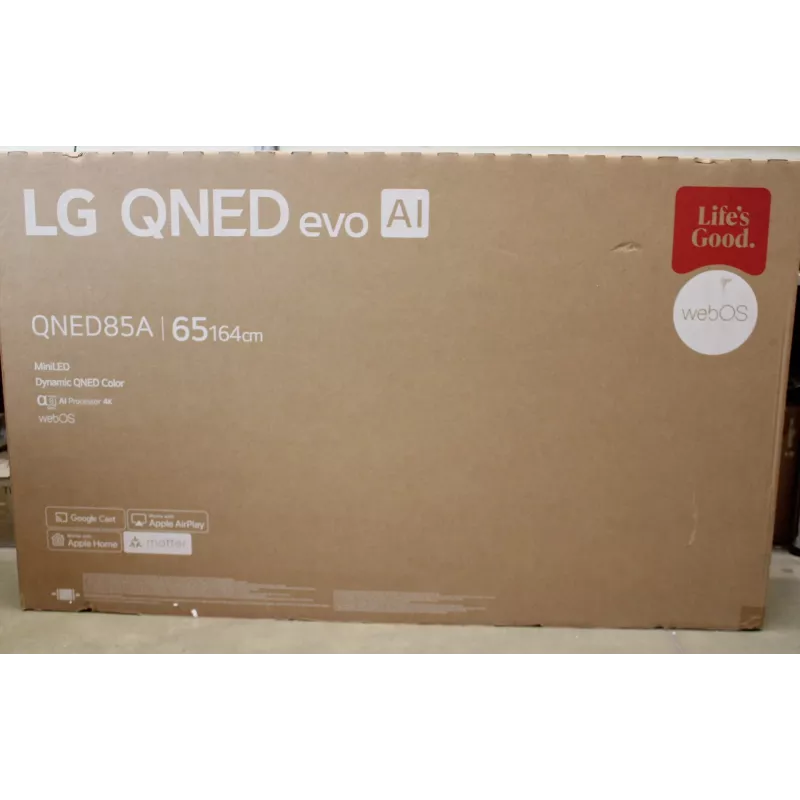 Televiisor LG 65QNED85A3C 65-tolline QNED MiniLED 4K UHD