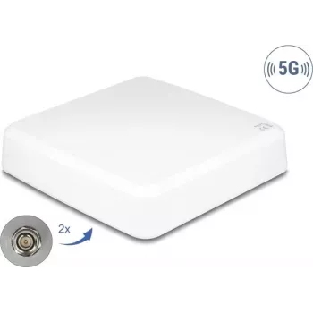 Suundantenn välistingimustesse DELOCK 81467 — 5G, 2× N-pistikut, valge