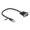 Võrgukaabel DeLOCK 88008 Must 0,3 m RJ-45