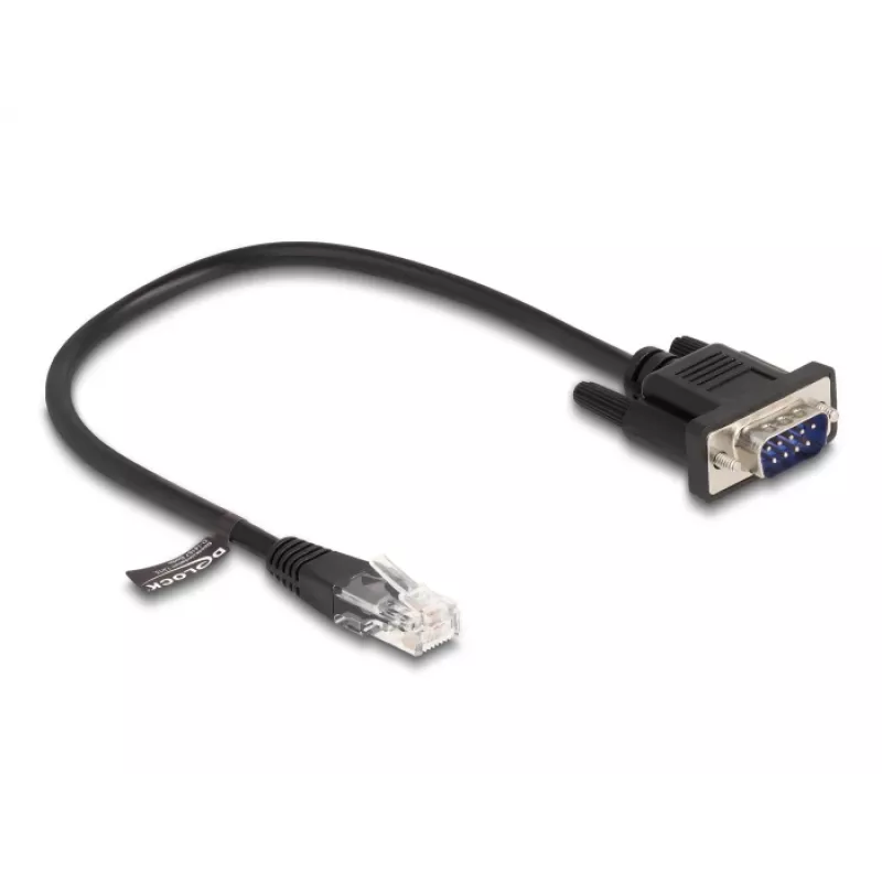 Võrgukaabel DeLOCK 88008 Must 0,3 m RJ-45